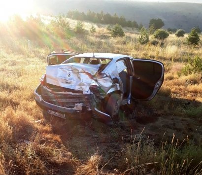 Sivas’ta otomobil devrildi: 1 ölü, 3 yaralı