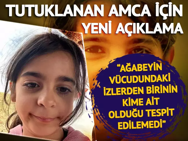 Kayıp Narin için Bakan Tunç’tan yeni açıklama: “Kime ait olduğu tespit edilemedi”